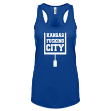 Kansas Fucking City Womens Racerback Tank Top