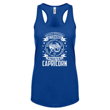 Racerback Capricorn Zodiac Astrology Womens Tank Top