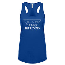 The Man the Myth the Legend Womens Racerback Tank Top