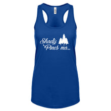 Racerback Shady Pines Ma Womens Tank Top