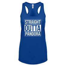 Racerback Straight Outta Pandora Womens Tank Top
