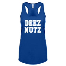 Racerback Deez Nuts Womens Tank Top