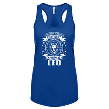 Racerback Leo Astrology Zodiac Sign Womens Tank Top