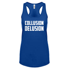 Collusion Delusion Womens Racerback Tank Top