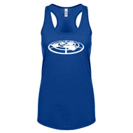 Racerback Flat Earth Society Womens Tank Top
