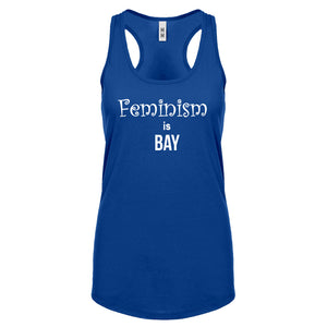Feminism is Bay Womens Racerback Tank Top