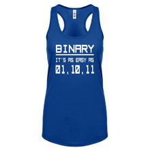 Racerback Binary Womens Tank Top
