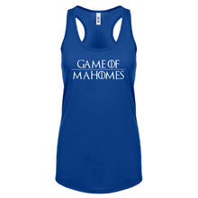 Game of Mahomes Womens Racerback Tank Top