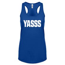 Racerback Yasss Womens Tank Top