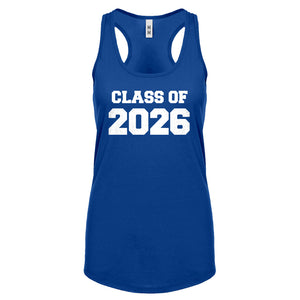 Class of 2026 Womens Racerback Tank Top