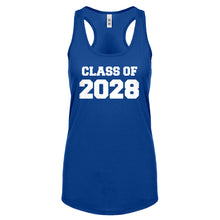 Class of 2028 Womens Racerback Tank Top