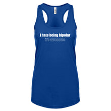 Being Bipolar Womens Racerback Tank Top