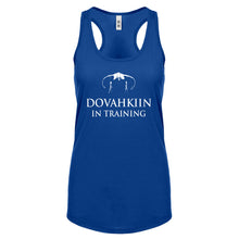 Dovahkiin in Training Womens Racerback Tank Top