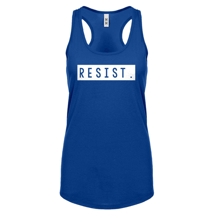 Racerback Resist Womens Tank Top