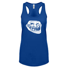 Trollface Womens Racerback Tank Top