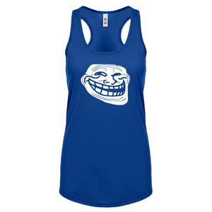 Trollface Womens Racerback Tank Top