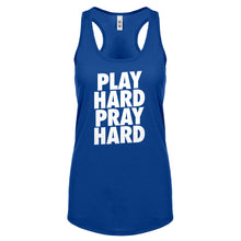Racerback Play Hard Pray Hard (was 7006) Womens Tank Top