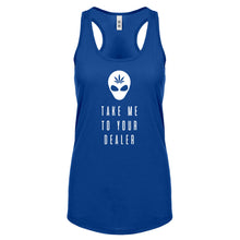 Take Me to Your Dealer Womens Racerback Tank Top
