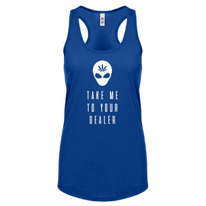 Take Me to Your Dealer Womens Racerback Tank Top