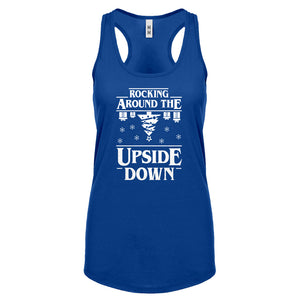 Rocking Around the Upside Down Womens Racerback Tank Top