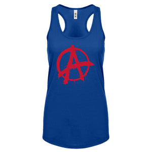 Racerback Anarchy Womens Tank Top