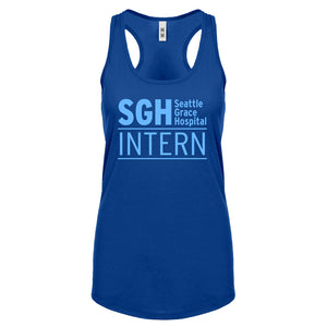 Racerback Intern Seattle Grace Hospital Womens Tank Top