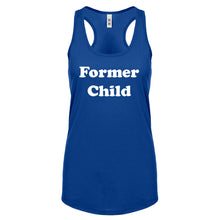 Former Child Womens Racerback Tank Top