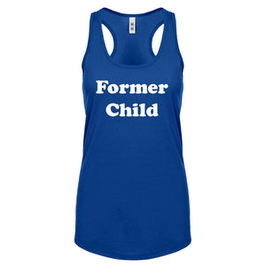 Former Child Womens Racerback Tank Top