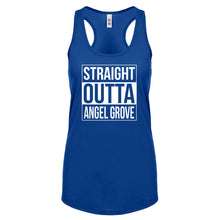 Racerback Straight Outta Angel Grove Womens Tank Top