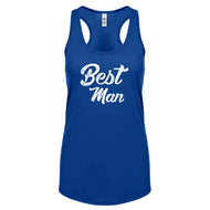 Racerback Best Man Womens Tank Top