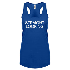 Straight Looking Womens Racerback Tank Top