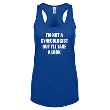I'm not a Gynecologist Womens Racerback Tank Top