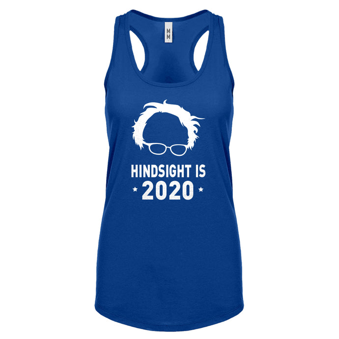 Racerback Hindsight is 2020 Womens Tank Top
