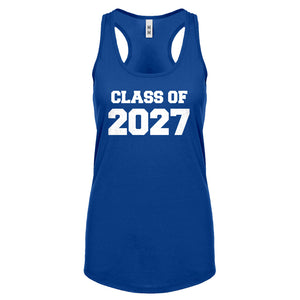 Class of 2027 Womens Racerback Tank Top