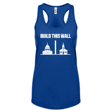 Build This Wall Womens Racerback Tank Top