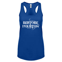 Racerback Restore Houston Womens Tank Top