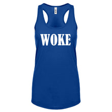 Woke Womens Racerback Tank Top