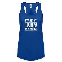 Straight Outta My Mom Womens Racerback Tank Top