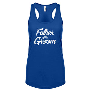 Father of the Groom Womens Racerback Tank Top