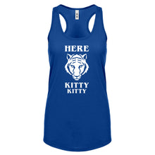 Here Kitty Kitty Womens Racerback Tank Top