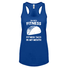 Racerback Fitness Taco Womens Tank Top