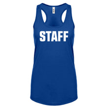 Racerback Staff Womens Tank Top