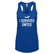 Racerback I Survived United Womens Tank Top