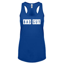 Bad Guy Womens Racerback Tank Top