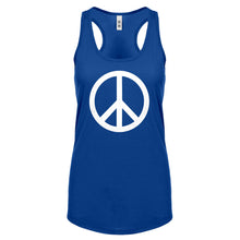 Peace Womens Racerback Tank Top