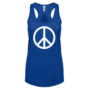 Peace Womens Racerback Tank Top