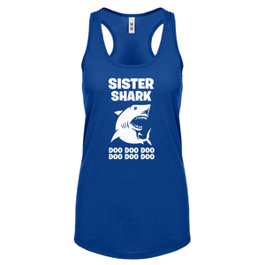 Sister Shark Womens Racerback Tank Top