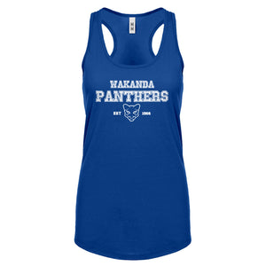 Racerback Wakanda Panthers 1966 Womens Tank Top