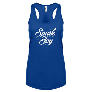 Spark Joy Womens Racerback Tank Top