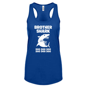 Brother Shark Womens Racerback Tank Top